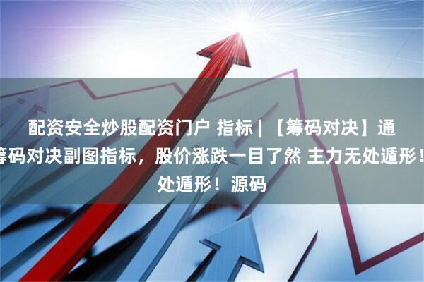 配资安全炒股配资门户 指标 | 【筹码对决】通达信筹码对决副图指标，股价涨跌一目了然 主力无处遁形！源码